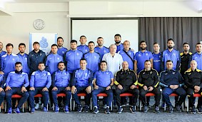 Тренинг нa тему «Первая помощь» в футбольной академии «Сабах» и футбольной школе «Вятян» Тренинг нa тему «Первая помощь» в футбольной академии «Сабах» и футбольной школе «Вятян»