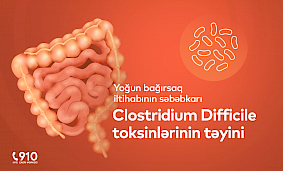 Clostridium Difficile toksinləri A/B analizi nədir?