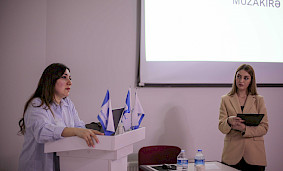 25 noyabr - Qadın Zorakılığına qarşı Beynəlxalq Mübarizə Gününə həsr edilmiş görüş 25 noyabr - Qadın Zorakılığına qarşı Beynəlxalq Mübarizə Gününə həsr edilmiş görüş