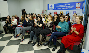 "Dermatoveneroloji yenilənmə" adlı Dermatoonkologiya və Dermatoskopiya Konfransı çərçivəsində Seminar "Dermatoveneroloji yenilənmə" adlı Dermatoonkologiya və Dermatoskopiya Konfransı çərçivəsində Seminar