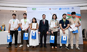 “Nə? Harada? Nə zaman?” oyunu üzrə “Tələbələrarası Azərbaycan Kuboku – 2025”in final mərhələsinə yekun vurulub. “Nə? Harada? Nə zaman?” oyunu üzrə “Tələbələrarası Azərbaycan Kuboku – 2025”in final mərhələsinə yekun vurulub.