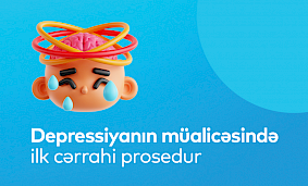 Tibbdə yeniliklər:Depressiyanın müalicəsində icra olunan ilk əməliyyat Tibbdə yeniliklər:Depressiyanın müalicəsində icra olunan ilk əməliyyat