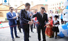 Церемония открытия Хырдаланского филиала Медицинского Центра «Саглам Аиля»